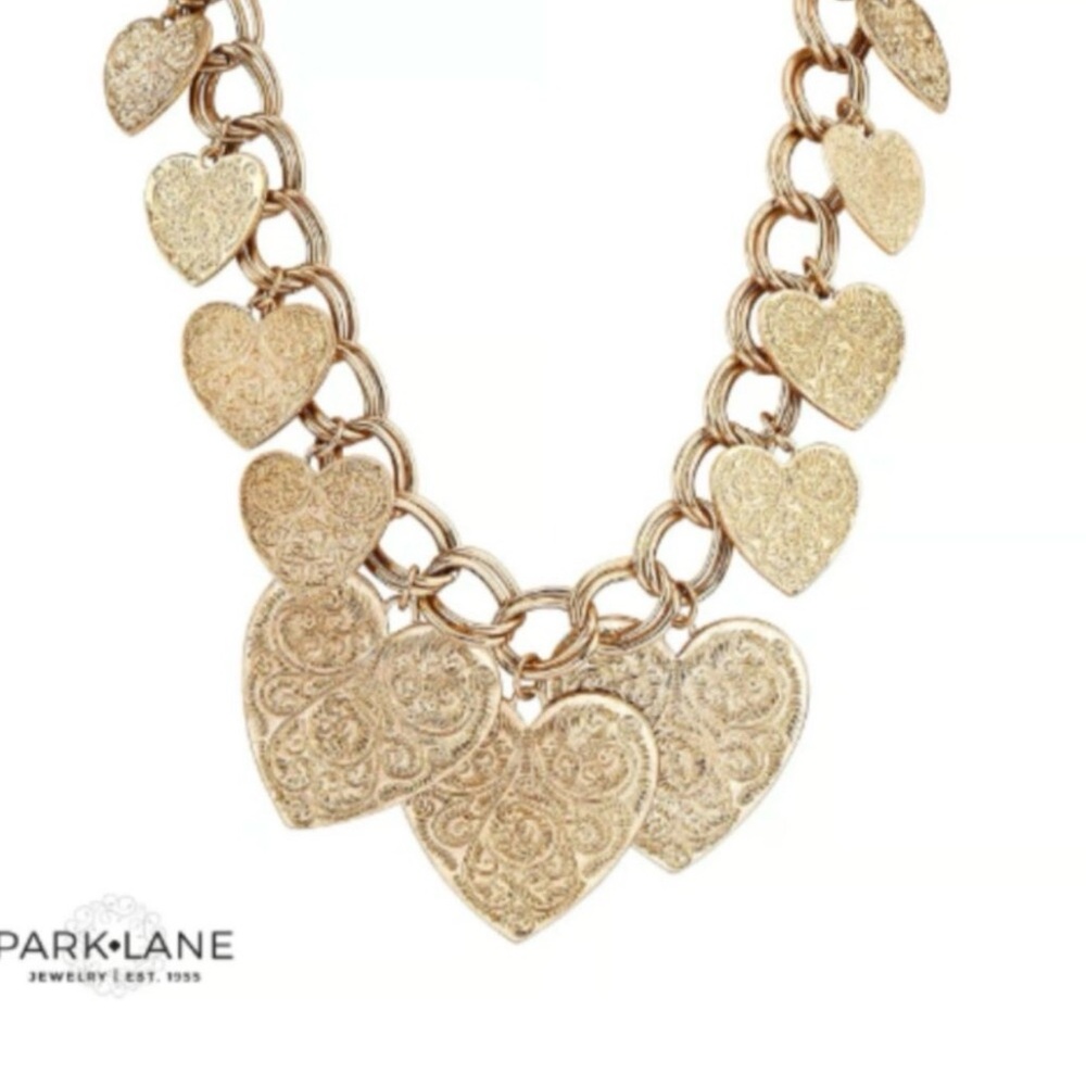 Park Lane Cowgirl Gold Heart Charm Necklace - Picture 2 of 8